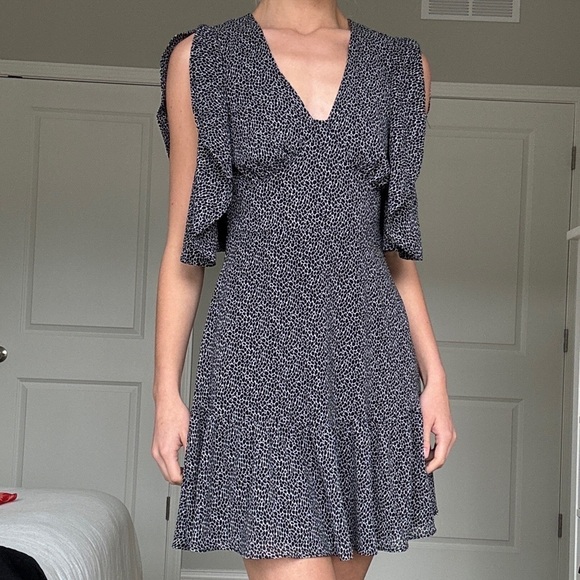Michael Kors Dresses & Skirts - Michael Kors mini black and white dress